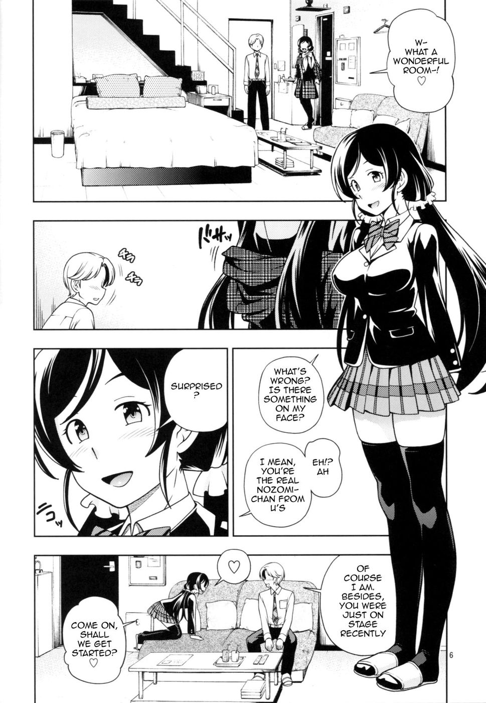 Hentai Manga Comic-Delivery µ's-Read-5